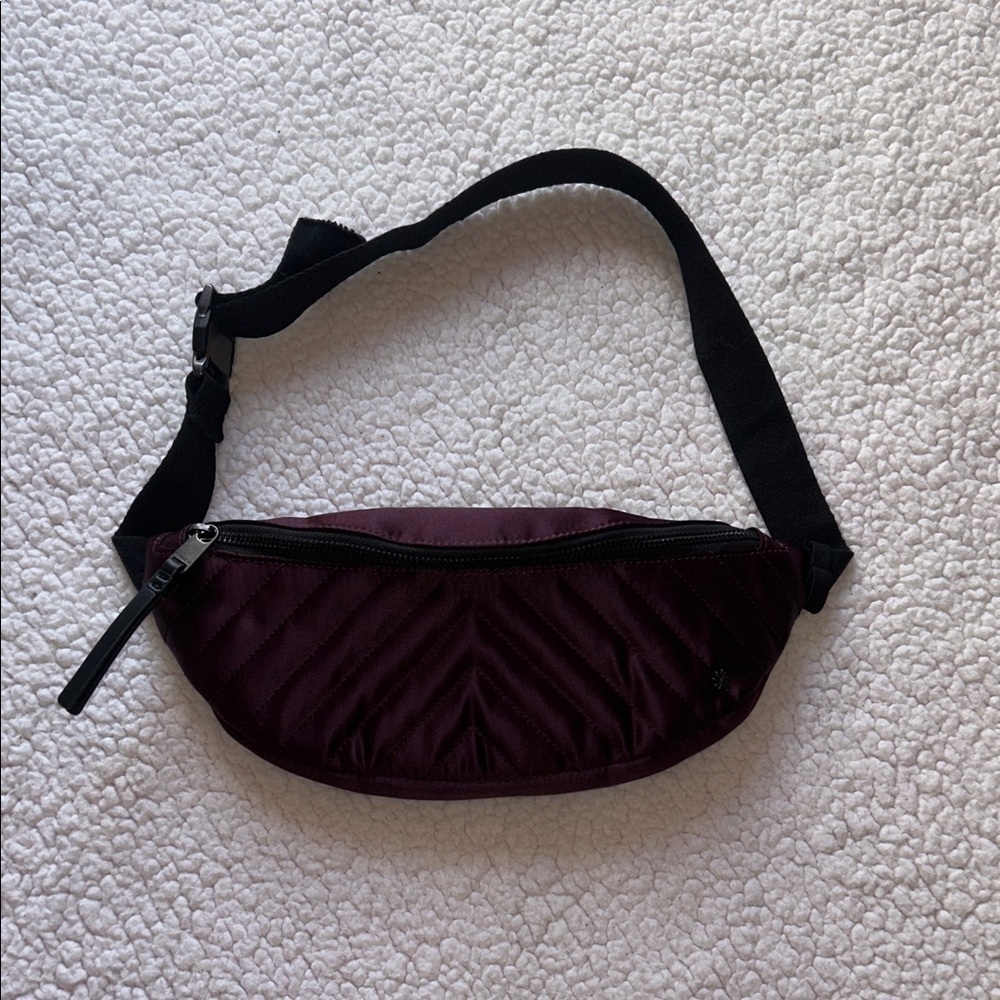 Athleta Quilted Crossbody Bag - Dark Purple